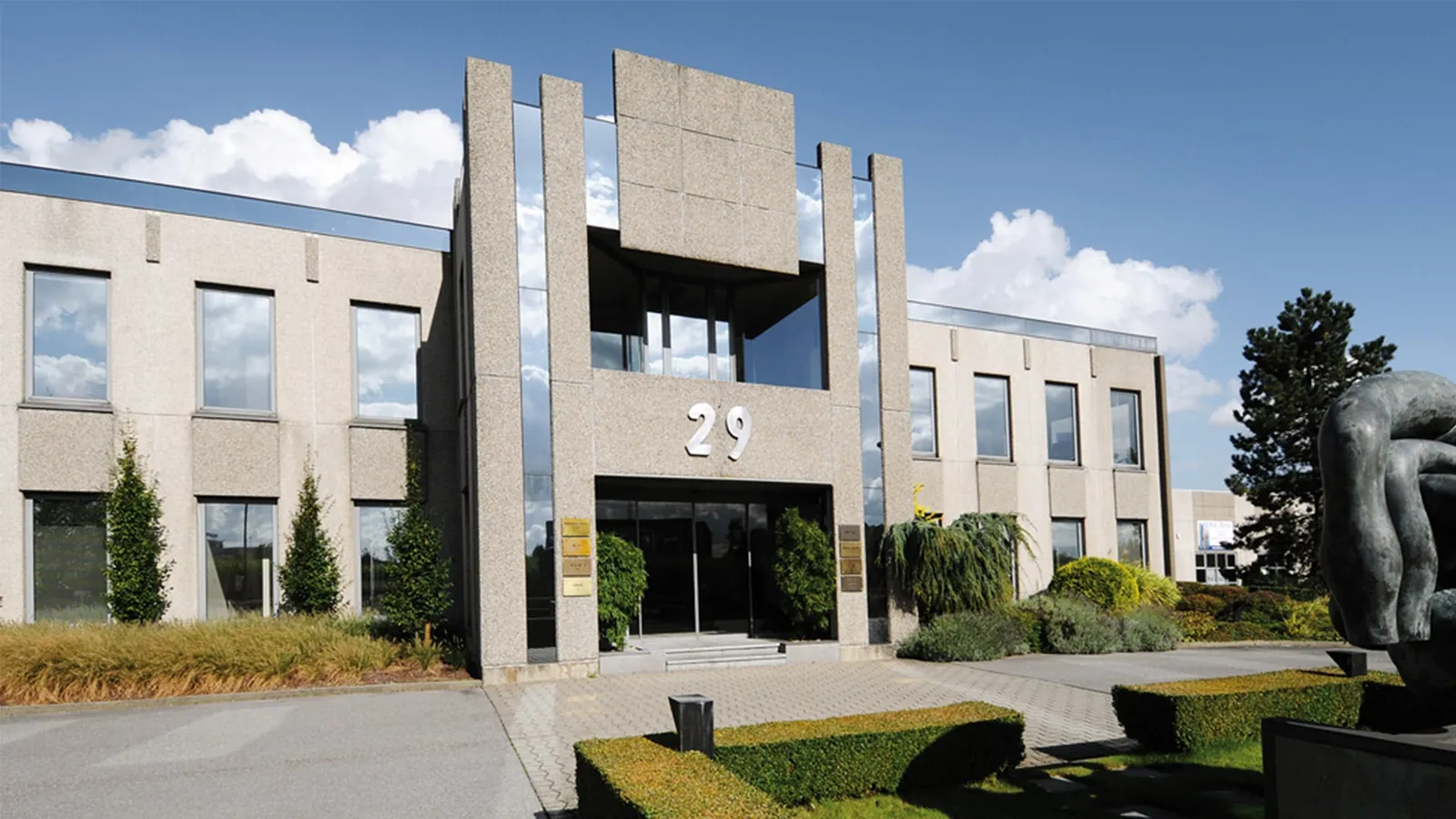 Les bureaux du Groupe Wagner, avenue Jean Mermoz 29 à Gosselies